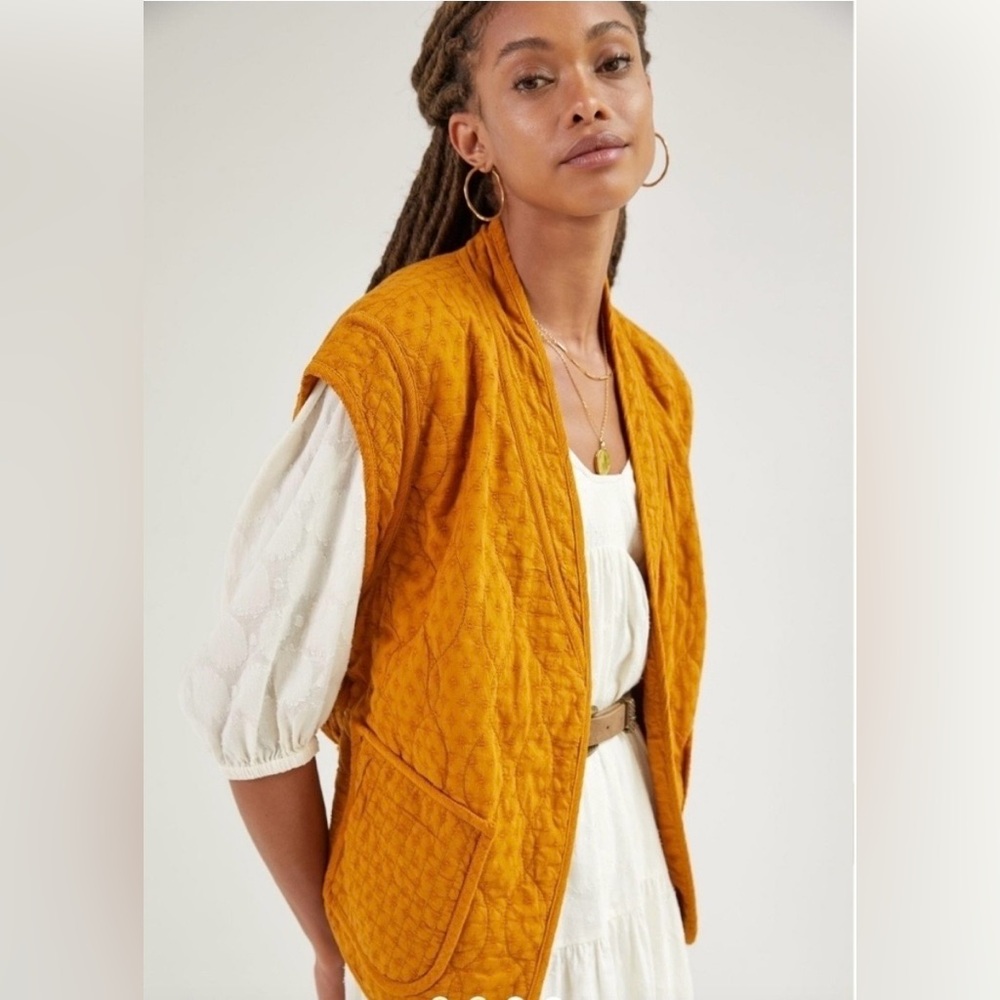 Anthropologie Quilted Vest
